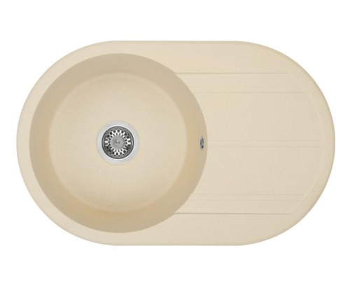 Кухонная мойка Aquaton Амира 1A712932AI290 78х50 цвет бежевый