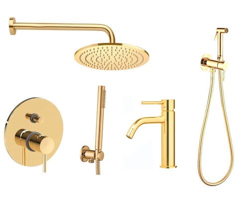 Душевая система Paffoni Light KITZLIG015HG071KING встраиваемая в стену