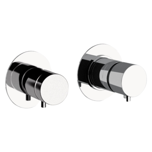 Смеситель для душа Daniel Tokyo TXT625CR встраиваемый в стену хром с термостатом