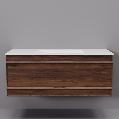 Тумба с раковиной Art Decco Bridget (Бриджит) ABR10W22S200 100x45x40 подвесная цвет черный орех