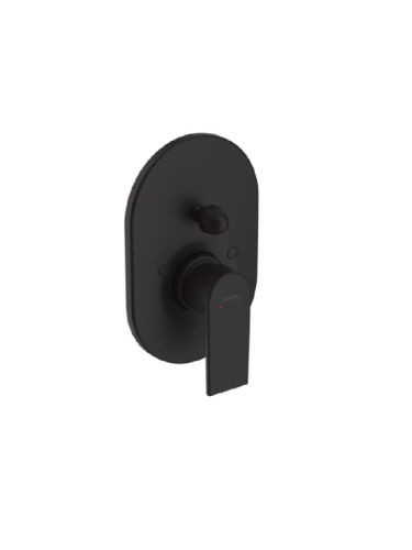 Смеситель Hansgrohe Vernis Shape 71458670 встраиваемый в стену черный