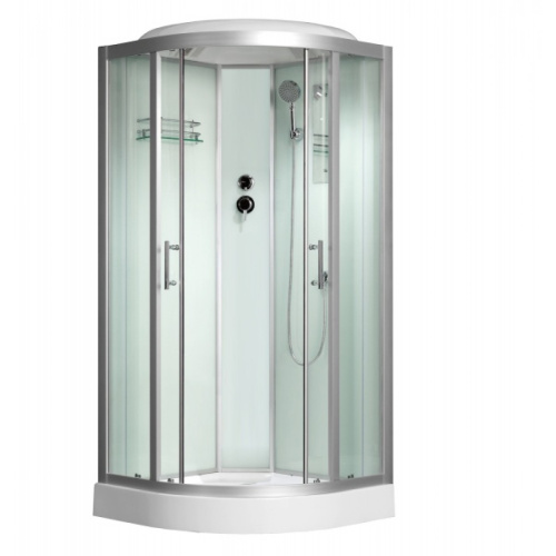 Душевая кабина Frank 2015610 120х120 с крышей ориентация универсальная