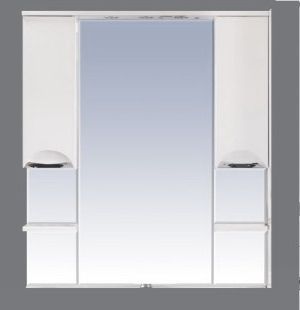 Зеркало-шкаф Misty София П-Соф02120-011Св 119х17х116 подвесной