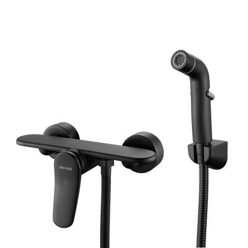 Гигиенический душ со смесителем Shevanik S4705H-1 черный