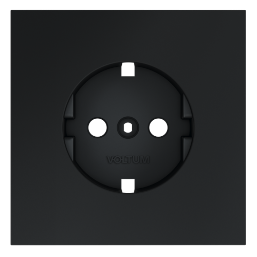 Накладка для розетки с заземлением VOLTUM S70 VLS000607