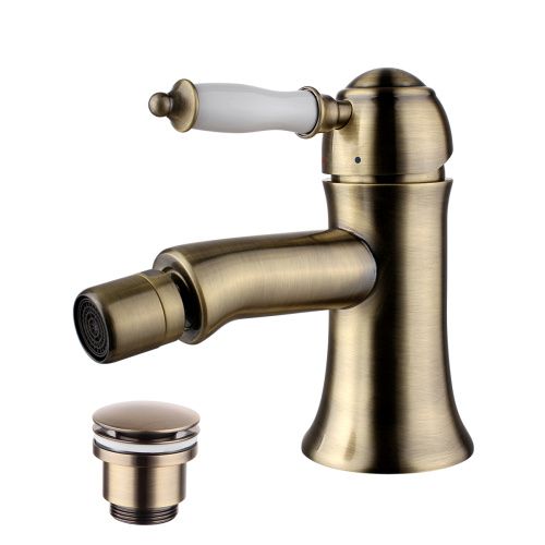 Смеситель LeMark Villa LM4808B на биде бронза
