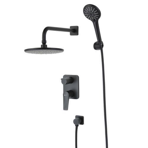 Душевая система LeMark Bronx LM3729BL встраиваемая в стену