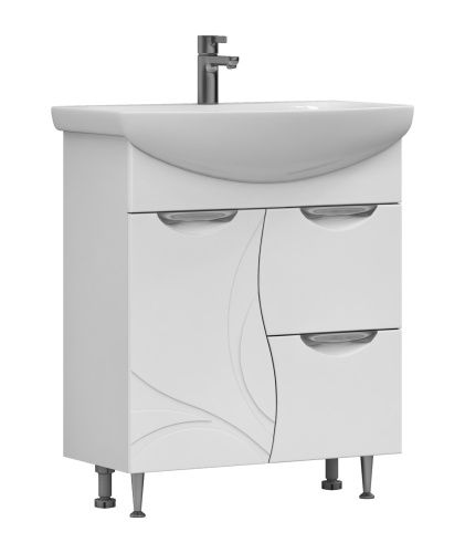 Тумба под раковину Vigo Callao tn.CAL.BAL.70.1D.2Y 66х32х80 напольная цвет белый