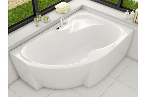 Ванна акриловая Vayer Azalia Гл000006727 160х105 пристенная ассиметричная