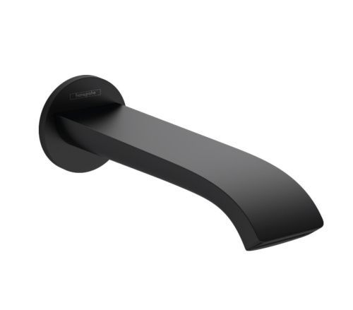 Излив Hansgrohe 75410670 настенный черный матовый