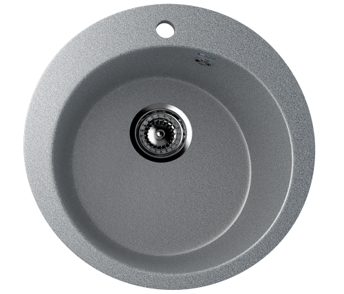 Кухонная мойка Ulgran Classic U-405-309 50х50 цвет темно-серый