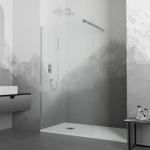 Душевая перегородка RGW Walk In 351000107-11 70х195 стекло прозрачное профиль хром глянцевый