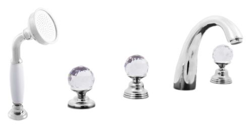 Смеситель RavSlezak BRILLIANCE BRILLIANCE176.5P на борт ванны хром