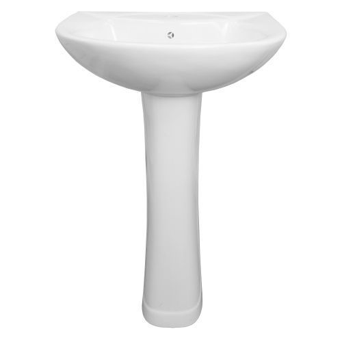 Раковина из санфаянса Loranto 53 см CS-025 подвесная цвет белый