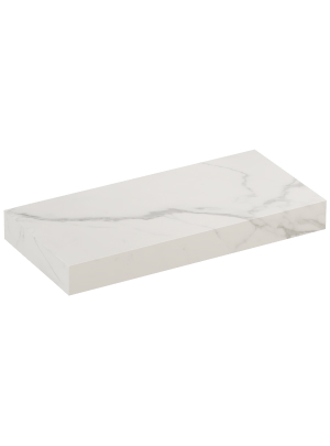 Столешница Velvex UNIT st.UNI.100-630 100х50х11 подвесная цвет белый мрамор