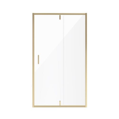 Душевая дверь Niagara Nova NG-43-11AG 110х195 стекло прозрачное профиль золото глянцевое