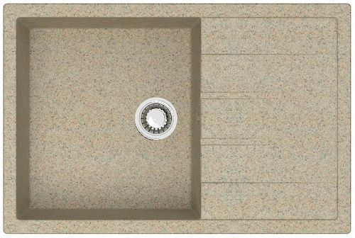 Кухонная мойка Azario Vision CS00078340 75х51 цвет песочный