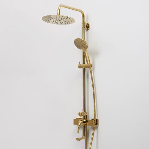 Душевая стойка WasserKRAFT Sauer BK17101PG настенная цвет золото