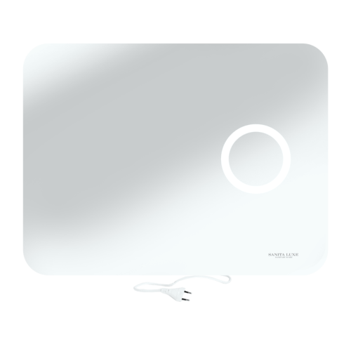 Зеркало в ванную Sanita Luxe INF80SLMRPCI0012 80х60 цвет хром