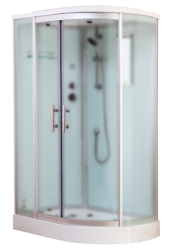 Душевая кабина Timo Standart T-6602SLF 120х85 асимметричная с крышей ориентация левая