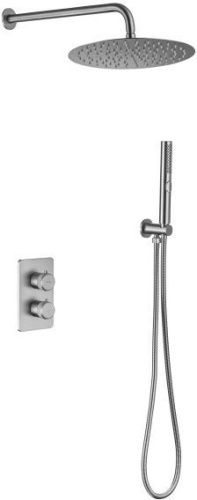 Душевая система Allen Brau Priority 5.31013-BN встраиваемая в стену цвет никель с термостатом