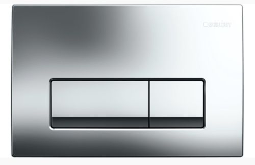 Клавиша смыва механическая Geberit Delta 115.119.21.1 цвет хром глянцевый
