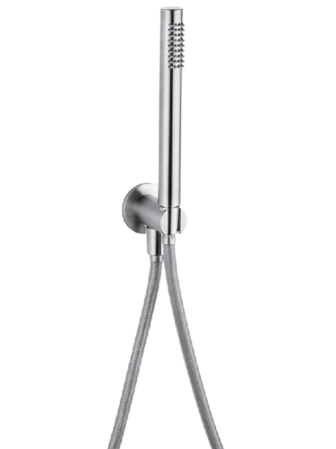 Душевой гарнитур Cisal Xion DS018300D1 настенный сталь шлифованная/брашированная