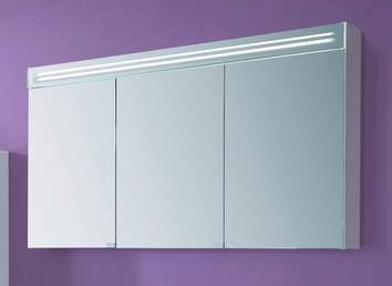 Зеркало-шкаф Puris Star Line S2A58906(161) 90х15х72 подвесной цвет белый глянцевый