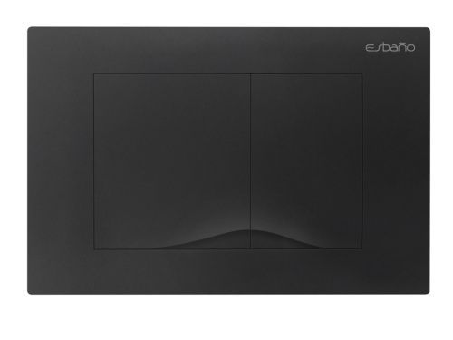 Клавиша смыва механическая Esbano ESINVRT29MB цвет черный матовый