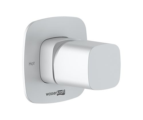 Смеситель для душа Wasserkraft Saale 9500 9551 встраиваемый в стену белый