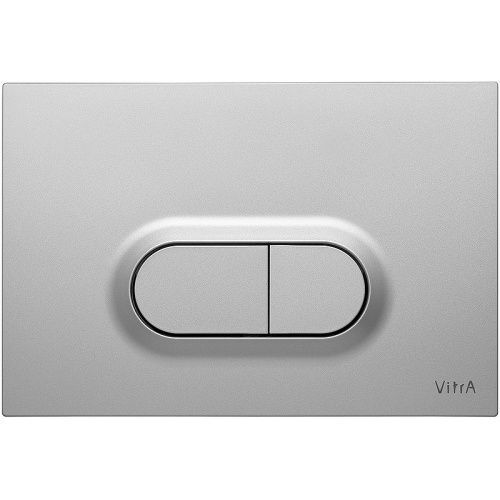 Клавиша смыва механическая Vitra Loop O 740-0940 цвет нержавеющая сталь