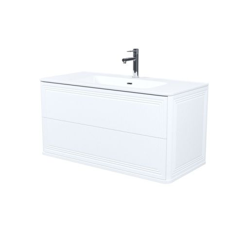 Тумба с раковиной IDDIS Oxford Neo OXN10W0i95K 101х47х50 подвесная цвет белый