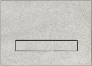 Клавиша смыва механическая KK POL Vitrum Grande V1 350/PPK/415-00-03 цвет серый