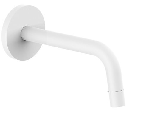 Излив Paffoni Light ZBOC139BO настенный белый матовый