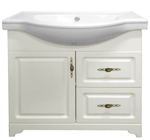 Тумба с раковиной Loranto Janet CS00049870 81х53х88 напольная цвет ольха