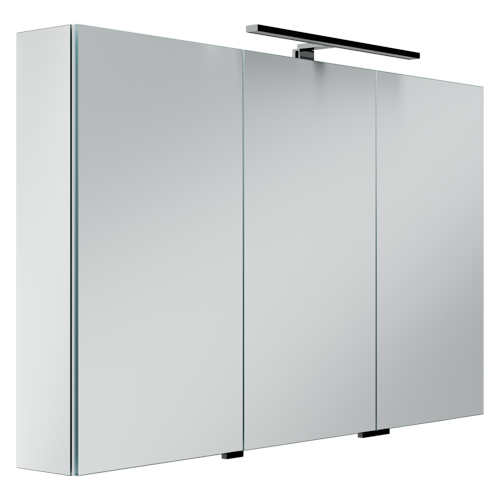 Зеркало-шкаф Sancos Hilton Z1200 120х15х74 настенный цвет серая