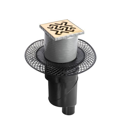 Душевой трап Berges PLATZ Antik 092060 в пол