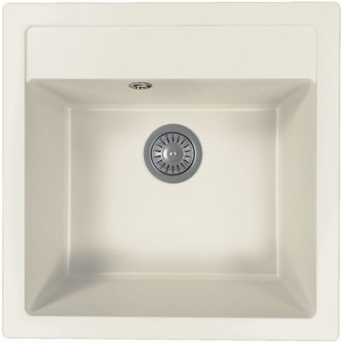 Кухонная мойка Florentina Липси 510 20.450.C0510.201 51х51 цвет белый поверхность матовая