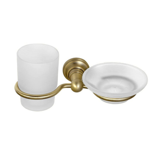 Комплект мыльница и стаканчик Sapho DIAMOND 1318-04