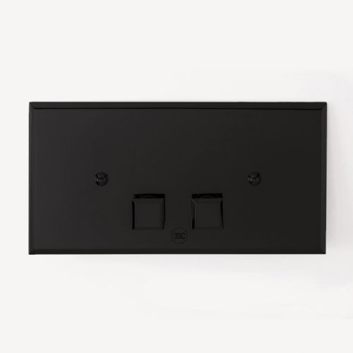 Клавиша смыва пневматическая 3SC Square Plaque SQL00NO цвет черный матовый