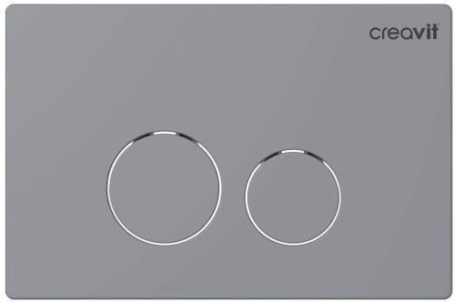 Клавиша смыва механическая Creavit GP9003.00 цвет хром матовый