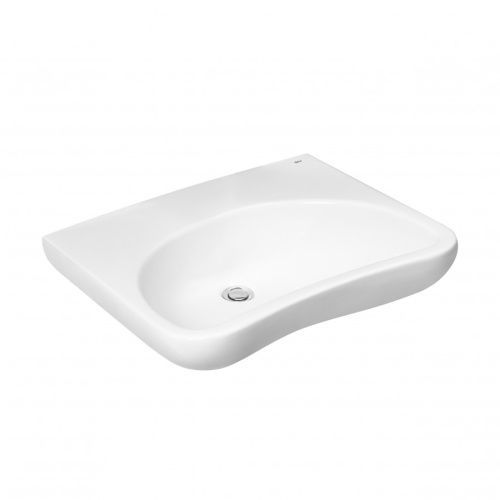 Раковина из сантехнического фарфора Roca Access ZRU9307660 64х55 подвесная цвет белый