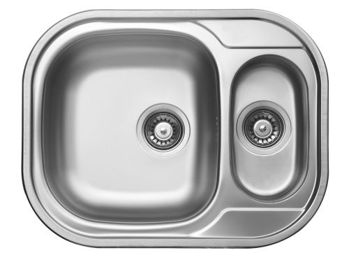 Кухонная мойка Ukinox Галант GAP620.480 15GT8K 2L 48х62 цвет хром поверхность полированная