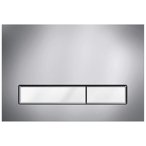 Клавиша смыва механическая KK POL M08 V1 350/PPG/388-00-03 цвет хром/белый