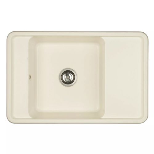 Кухонная мойка Aquaton БЕЛЛИС 1A725032BS240 78х51 цвет жемчуг поверхность матовая