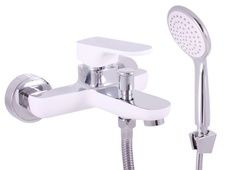 Смеситель для ванны и душа YUKON YU154.5/1CB настенный хром