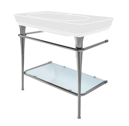 Консоль под раковину Artceram Civitas CIA009 77 90х50х18 напольная цвет розовое золото