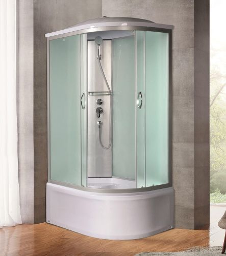 Душевая кабина River NARA XL 110/80/44 MT L -10000006211 110х80 асимметричная с крышей ориентация левая