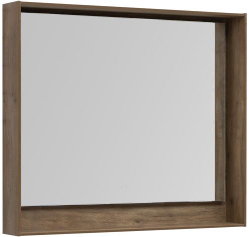Зеркало в ванную Aquanet Милан 00336401 97х83 цвет темное дерево