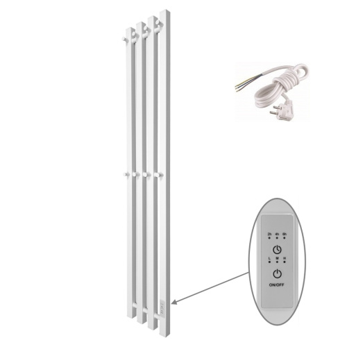 Полотенцесушитель Маргроид Inaro профильный Inaro-12018-1081-9016R 21х120 электрический белый матовый